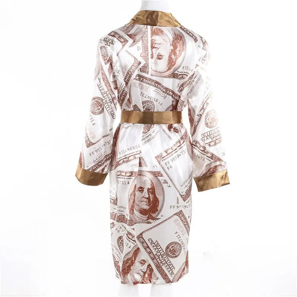 HLS Women's Aesthetic Print Robe. - Image #17