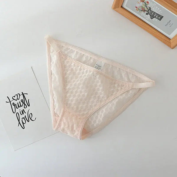 HLS Low Rise Honeycomb Translucent Panties. - Image #8
