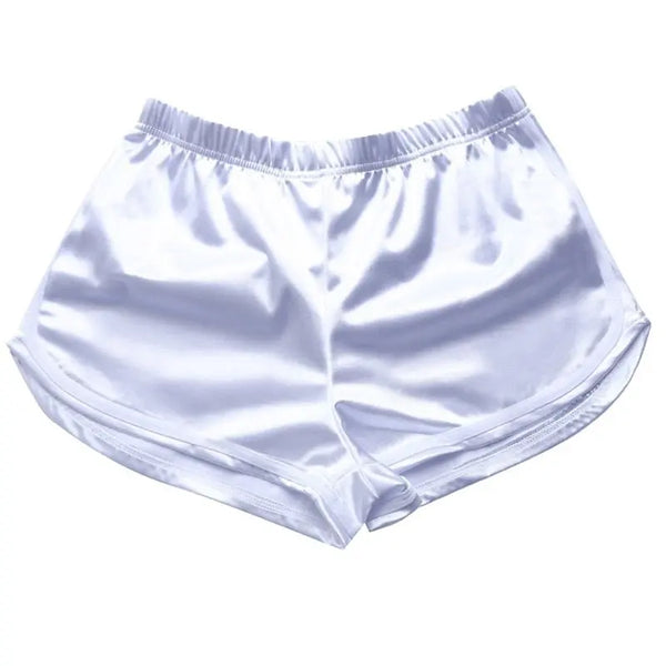 HLS White Black High Waist Booty Shorts. - Image #5