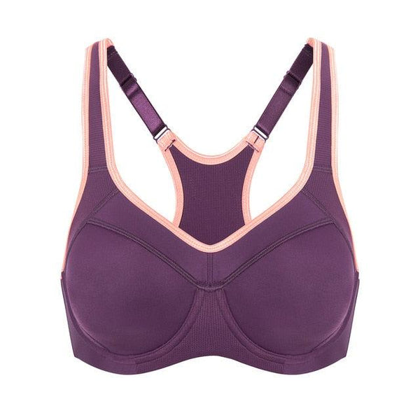 HLS Full Support High Impact Racerback Underwire Sports Bra - Image #8