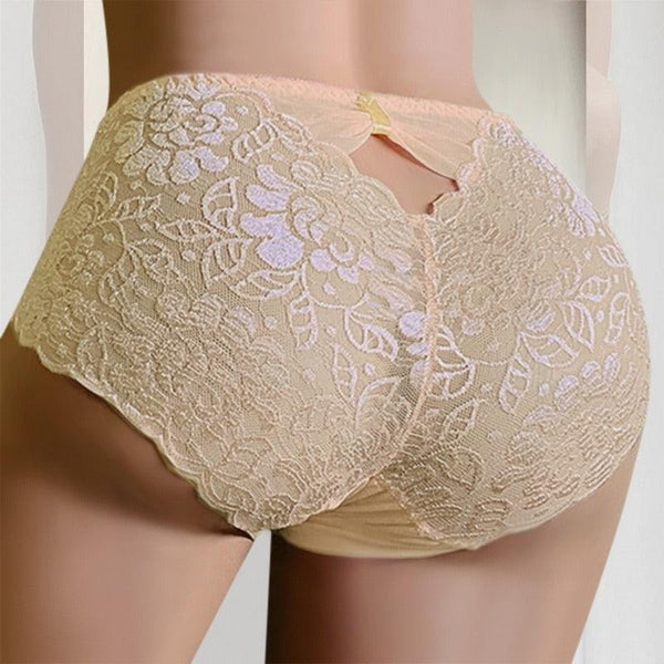 HLS Mid-Rise Seamless Lace Panties. - Image #17