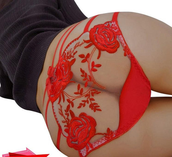 HLS Sexy Open Rose Bottom Panties. - Image #17