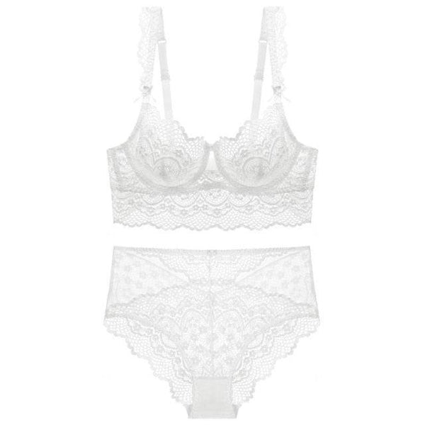 HLS Sexy French Lace Bra and Pantie Set.