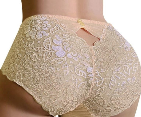 HLS Mid-Rise Seamless Lace Panties. - Image #6