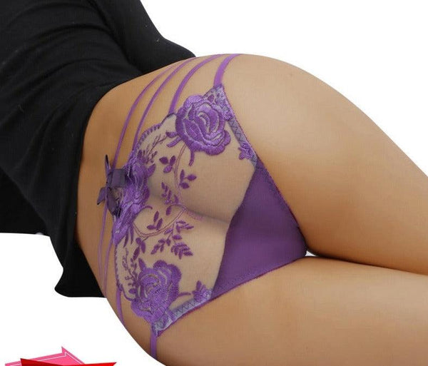 HLS Sexy Open Rose Bottom Panties. - Image #11