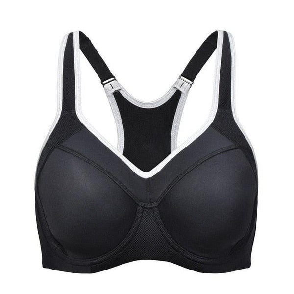 HLS Full Support High Impact Racerback Underwire Sports Bra - Image #6