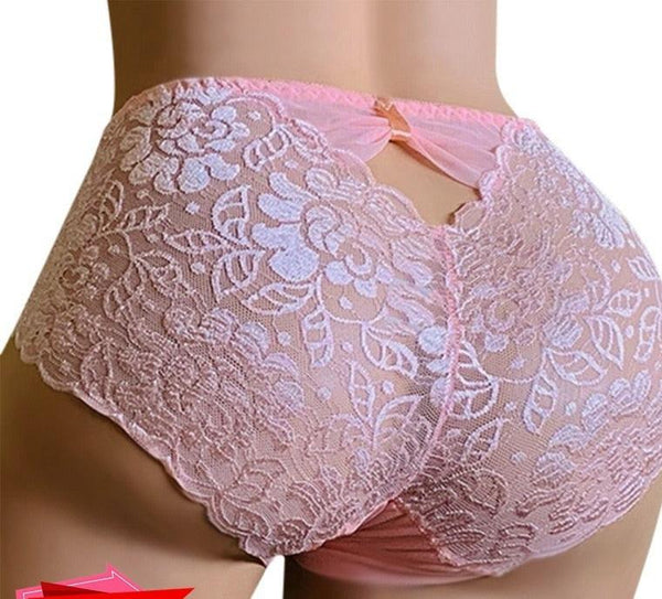 HLS Mid-Rise Seamless Lace Panties. - Image #10