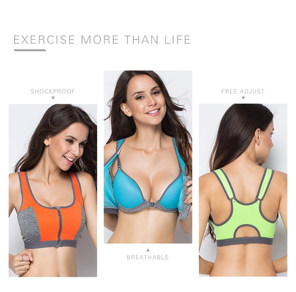 HLS High Impact Double Support Sports Bra.