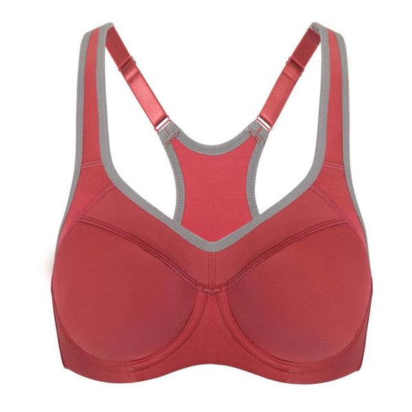 HLS Full Support High Impact Racerback Underwire Sports Bra - Image #9