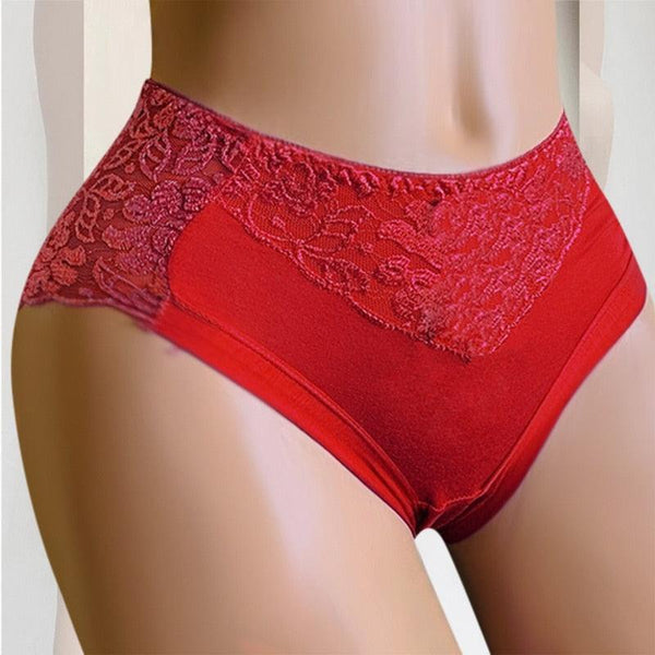 HLS Mid-Rise Seamless Lace Panties. - Image #2