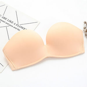 HLS Sexy Invisible Lace Push Up Bra.