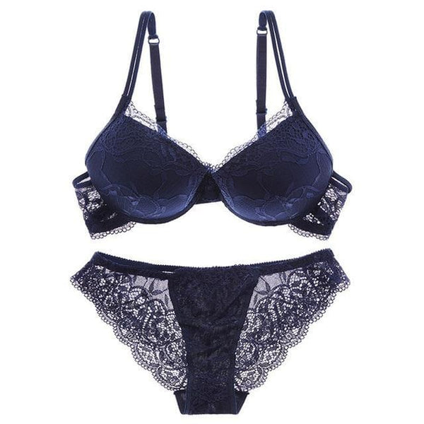 Her DKGEA Super Gather Push Up Bra and Pantie Set